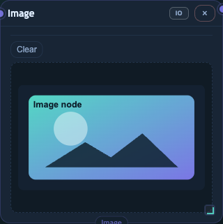 Image node in ThreaderGen.