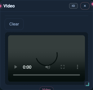 Video node in ThreaderGen.